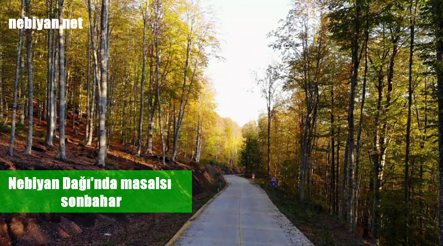 Nebiyan Dağı’nda masalsı sonbahar